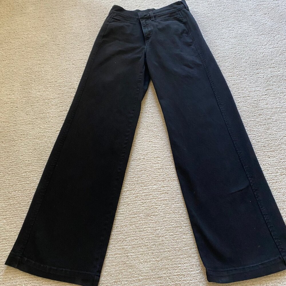 AYR Special Sauce Black Pants/ Black Wide Leg pants